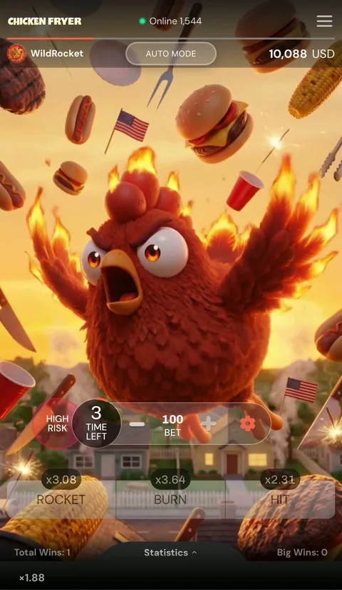 Chicken Fryer — Pusingan standard